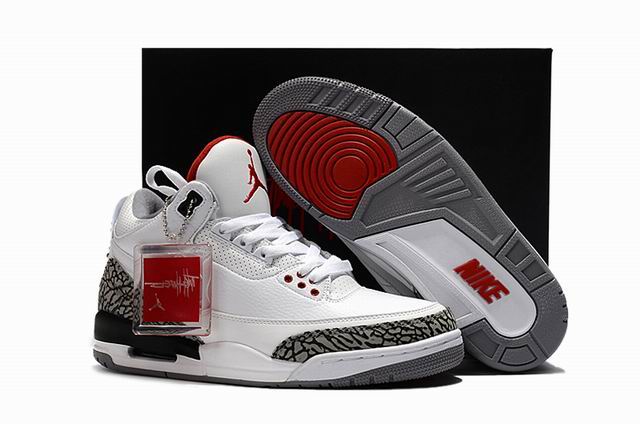 Air Jordan 3 Men's Basketball Shoes-02 - Click Image to Close